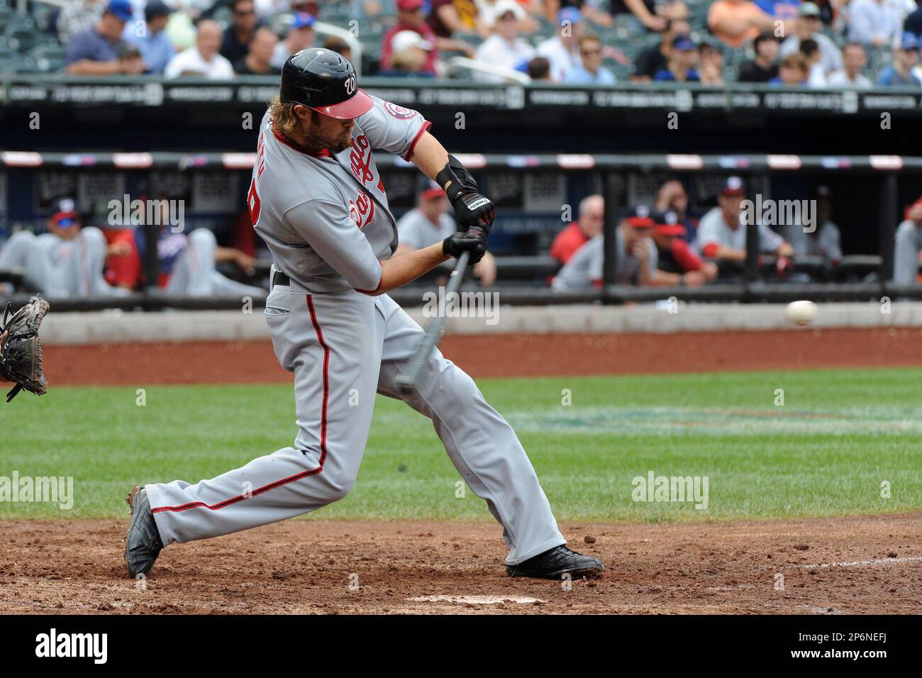 Washington Nationals Outfielder Jayson Werth 28 During A Game Against washington-nationals-outfielder-jayson-werth-28-during-a-game-against
