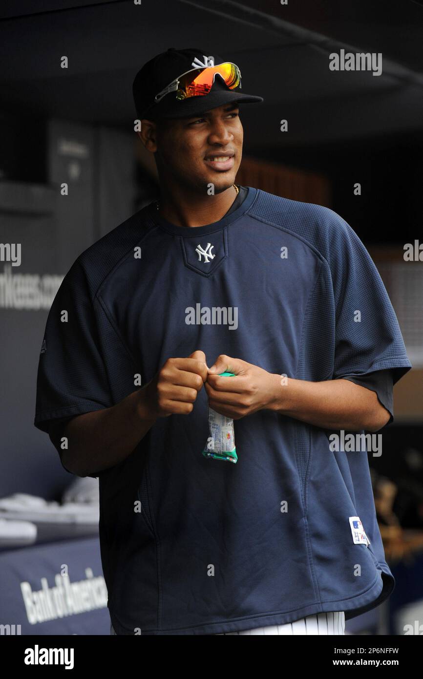 New York Yankees pitcher Ivan Nova 47 during a game against the