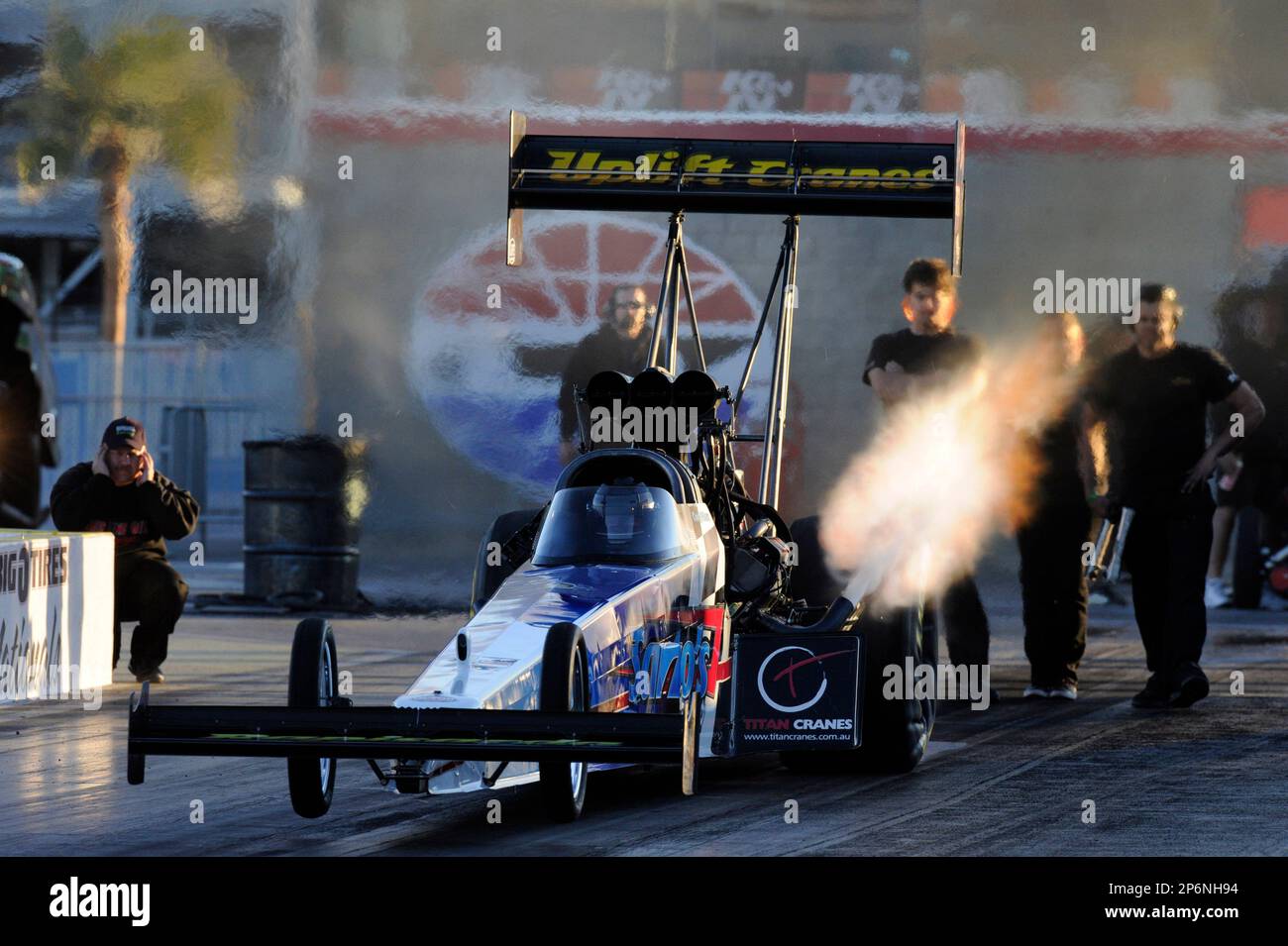 2012 FEB 04: NHRA Full Throttle Drag Racing Series Top Fuel Dragster ...