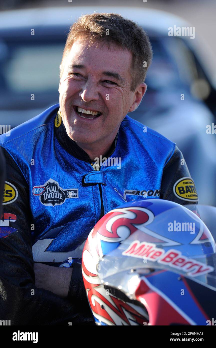 2012 FEB 04: NHRA Full Throttle Drag Racing Series Pro Stock Motorcycle ...