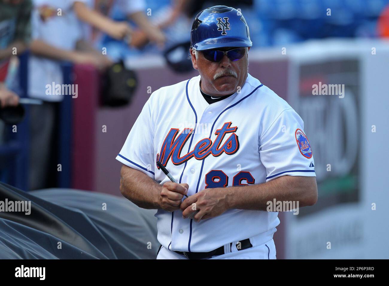 Lot Detail - 1986 Wally Backman Game Used New York Mets Postseason