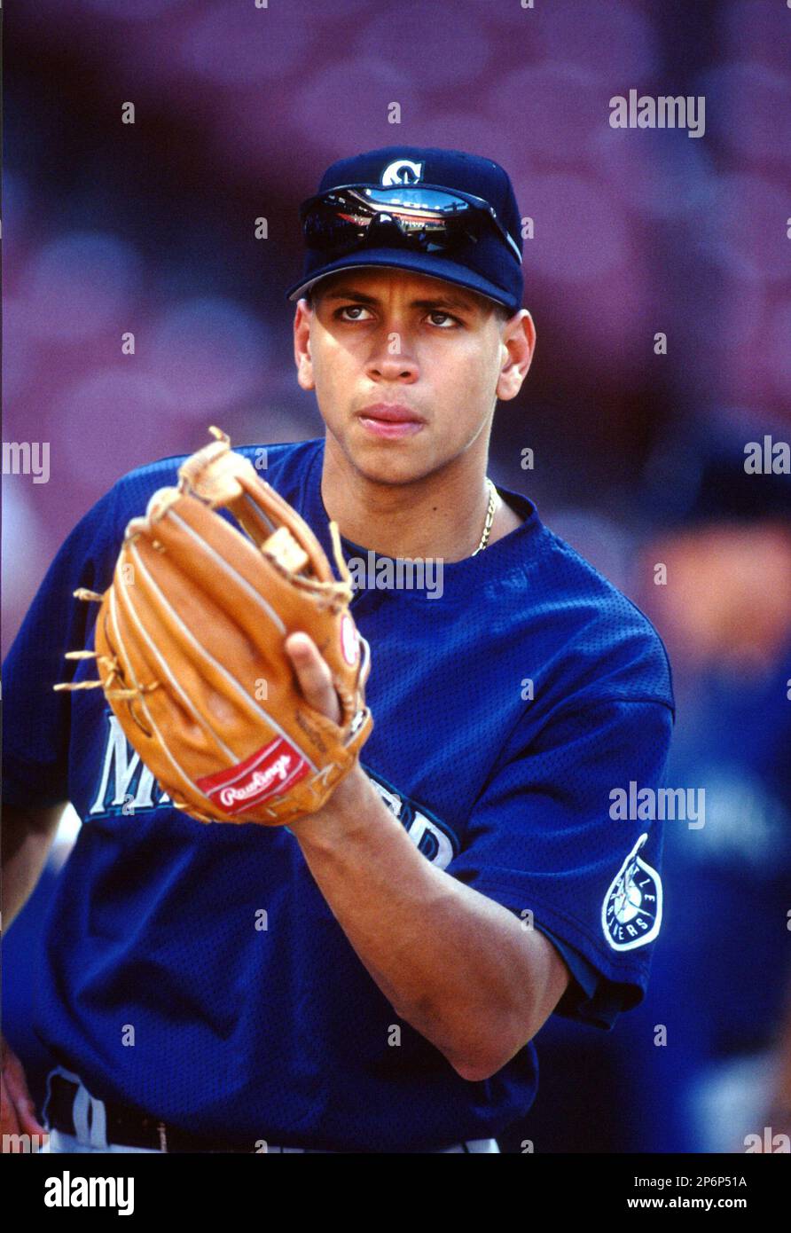 Alex Rodriguez of the Seattle Mariners Stock Photo - Alamy