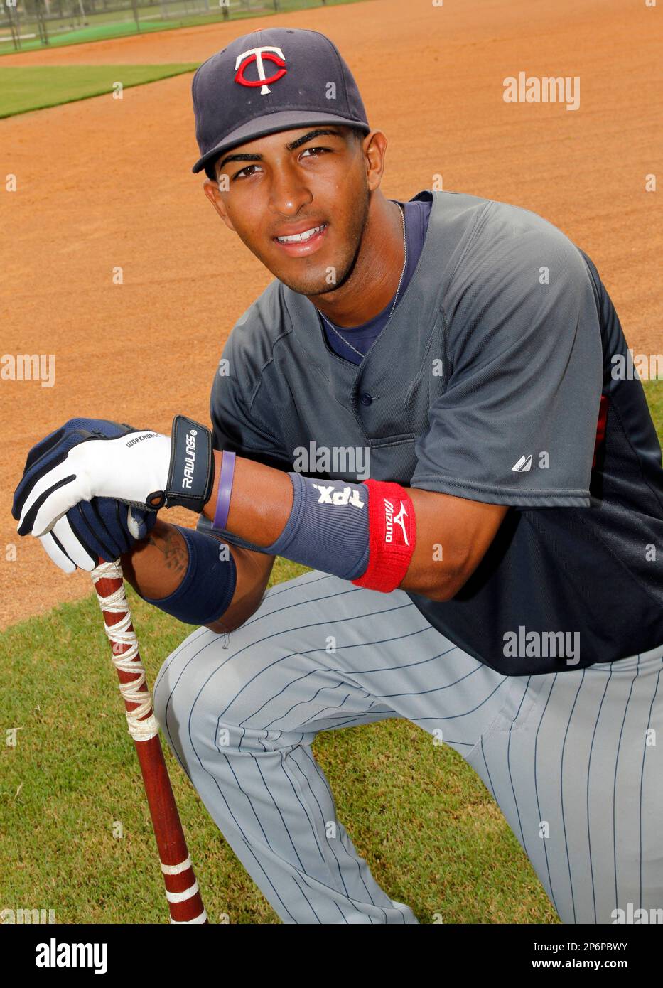 Minnesota Twins Eddie Rosario poses for a portrait at the Twins