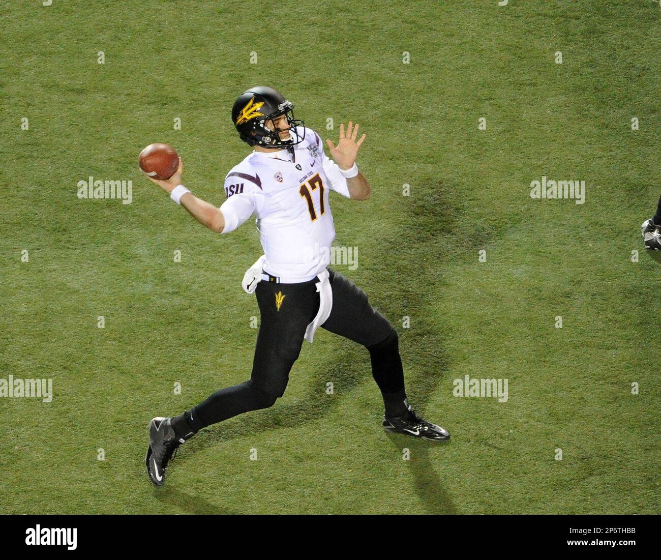 December 22, 2011: Brock Osweiler of ASU during the Maaco Las Vegas ...