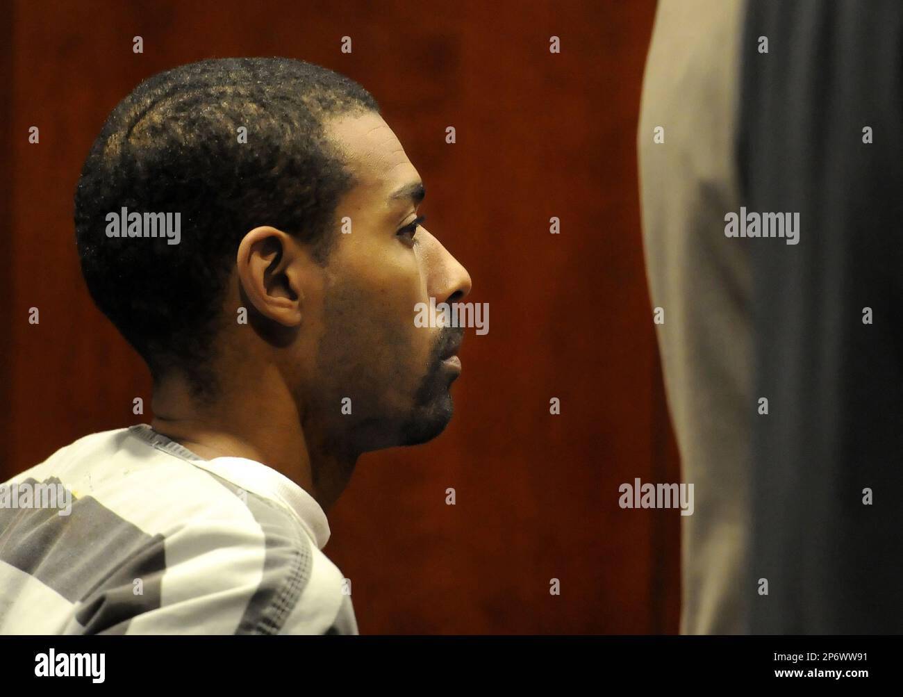 Henry Smith appears in the courtroom of Solano County Superior Court Judge  Peter B. Foor on Tuesday, Nov. 29, 2011 in Fairfield, Calif. Police say  Smith shot Officer Jim Capoot as he