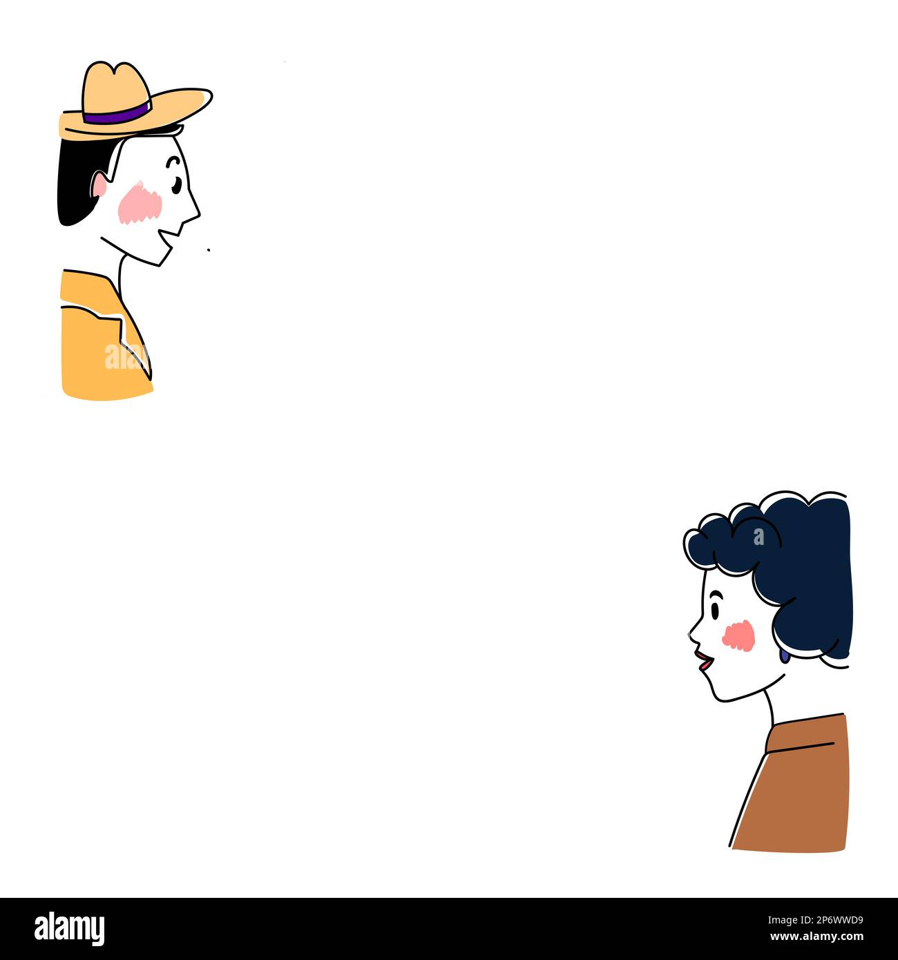 People talking about important things. Colleagues discussing agenda and