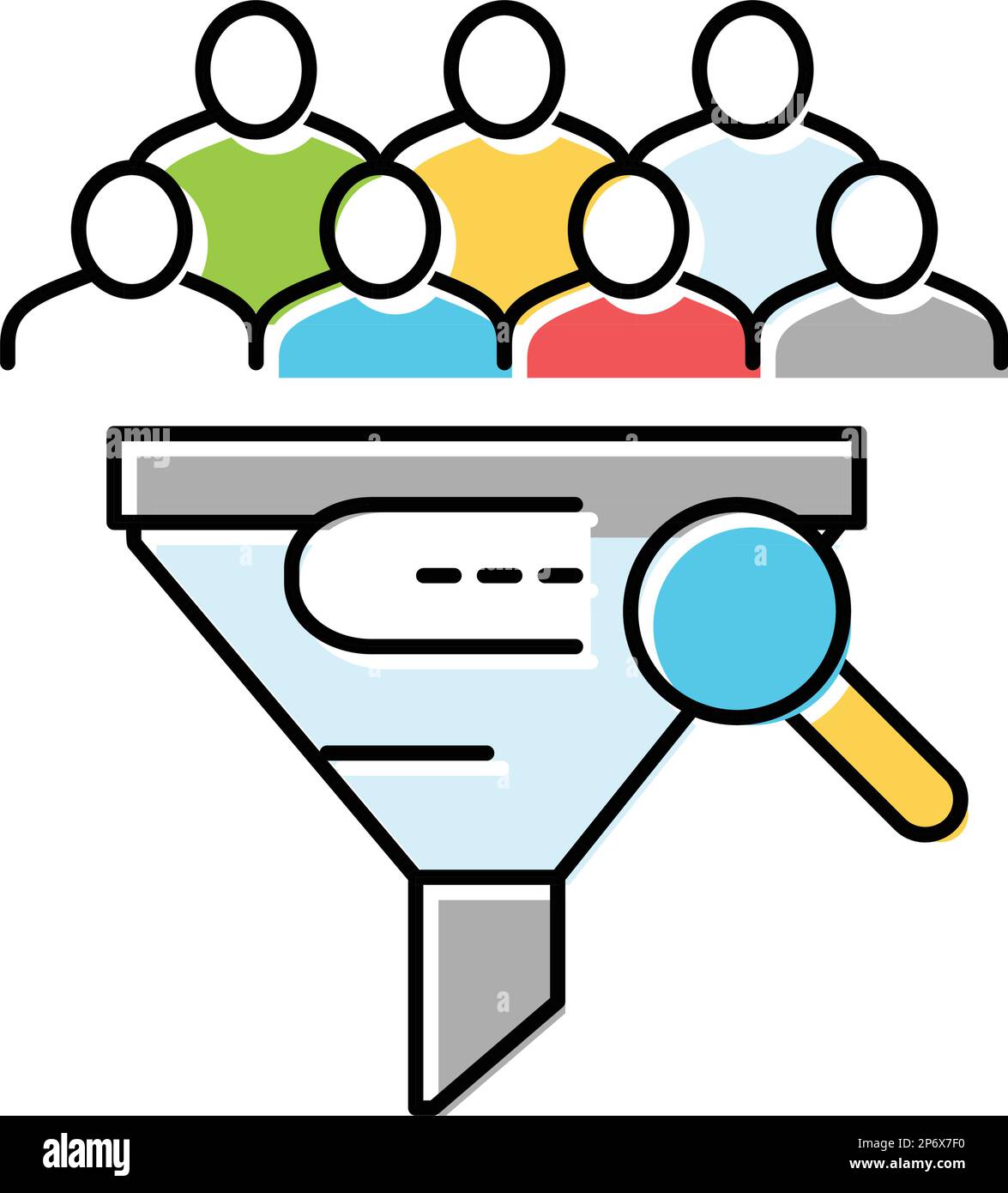 Customer qualification Stock Vector Images Alamy