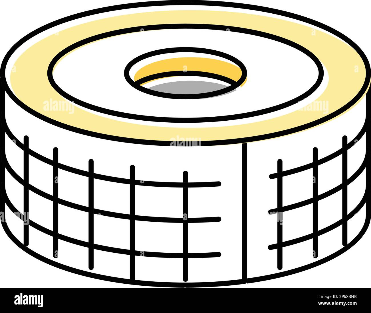 Red cloth tape Stock Vector Images - Alamy