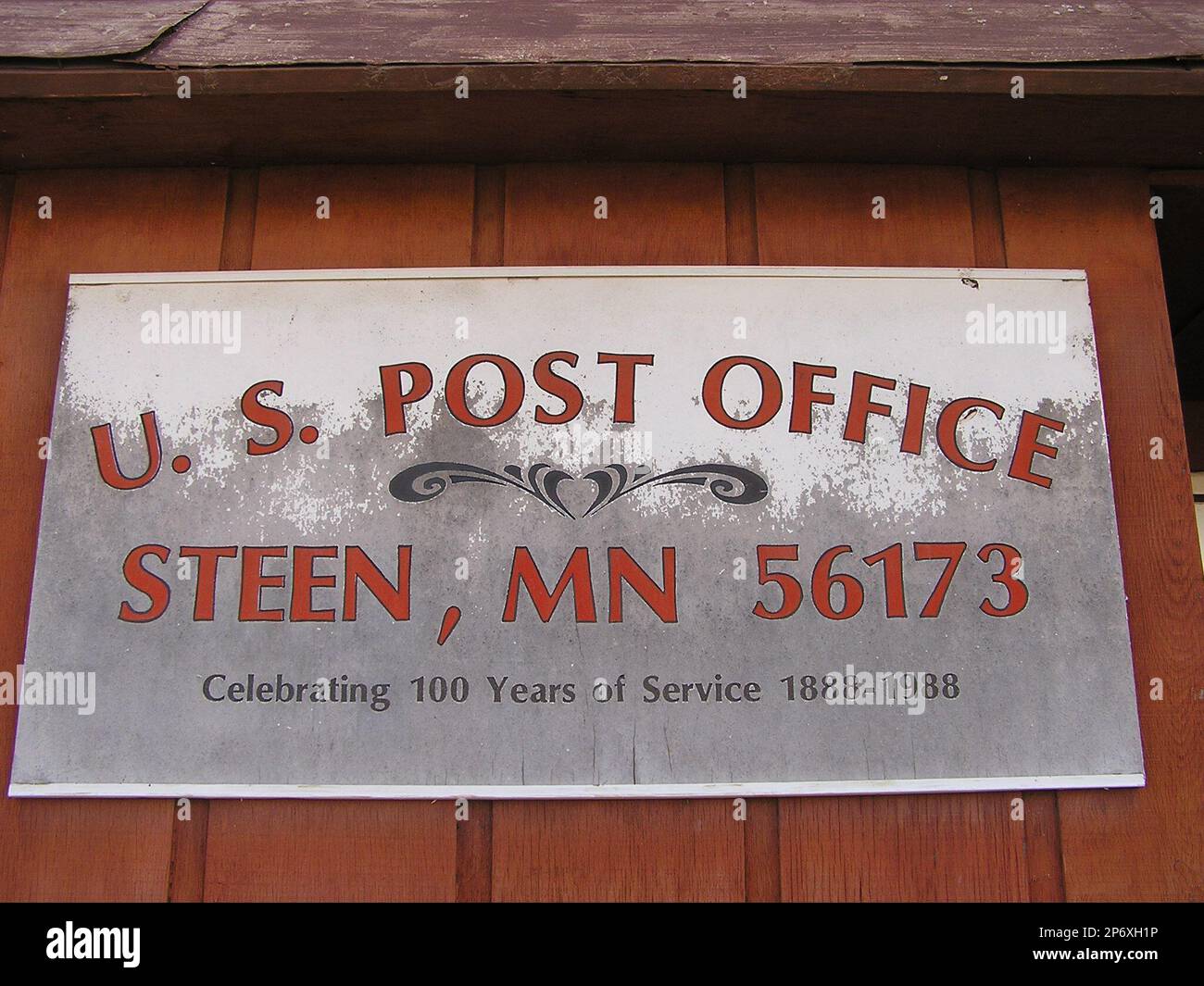 A Nov. 17, 2011 photo shows the Steen, Minn., Post Office, which is 123