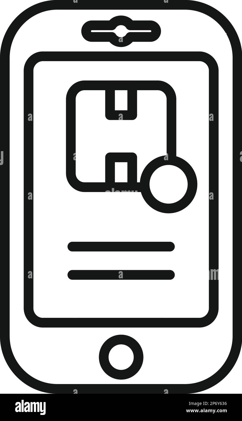 Store return box icon hi-res stock photography and images - Alamy