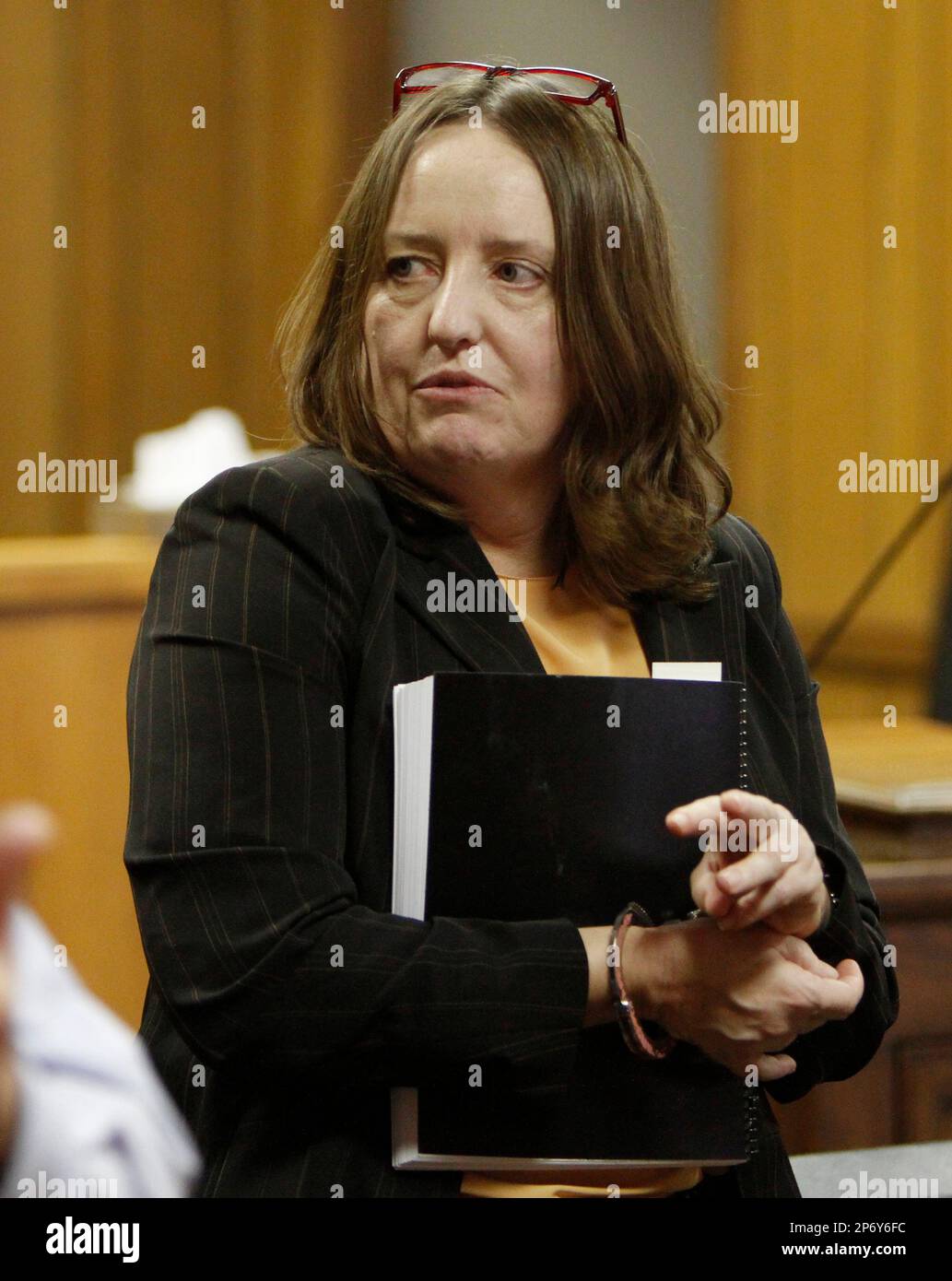 Bobbi Parker in the Greer County Courtroom in Mangum after her ...