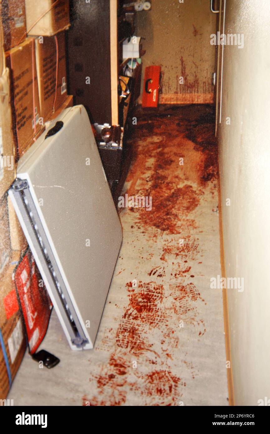 A photograph of the crime scene, marked State's Exhibit 84, is