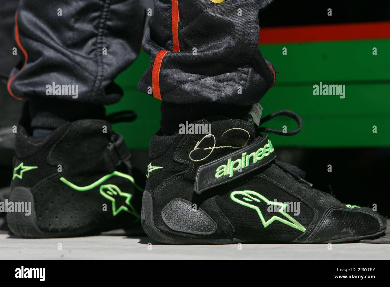 Denny Hamlin Signed & Race-Used NASCAR Jordan Brand Shoes (PA) | Pristine  Auction
