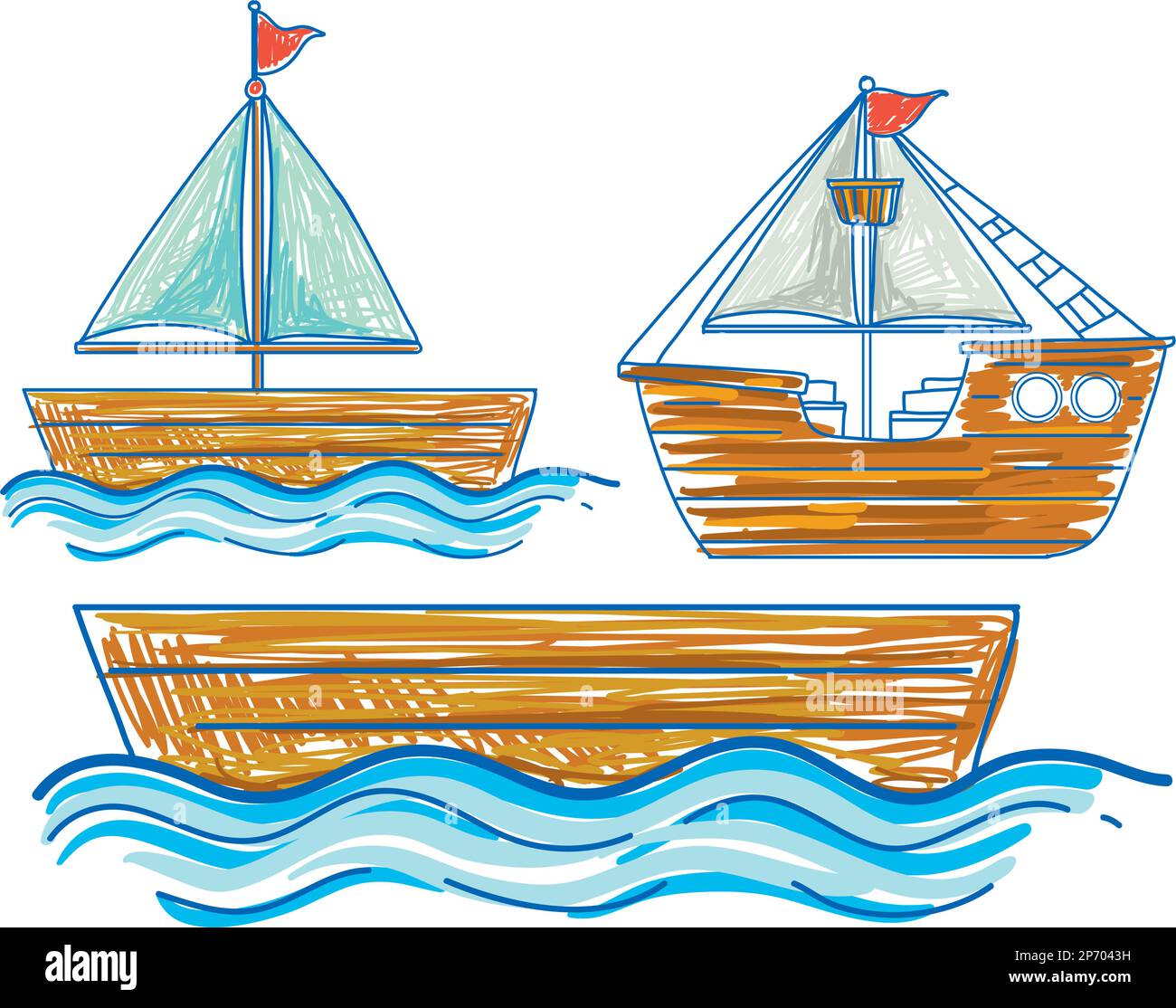 Small boats Cut Out Stock Images & Pictures - Alamy