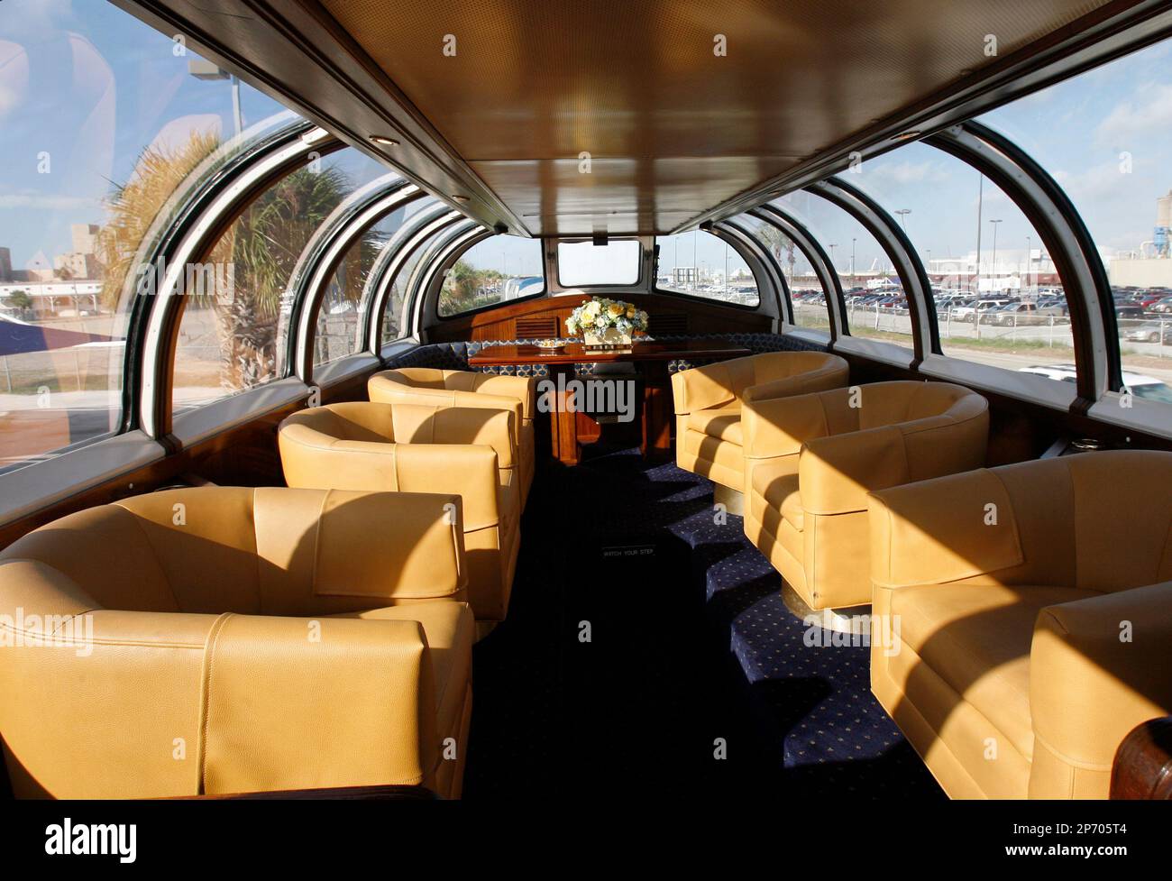 Warren R. Henry The observation dome the Warren R. Henry, a dome lounge railcar owned ...