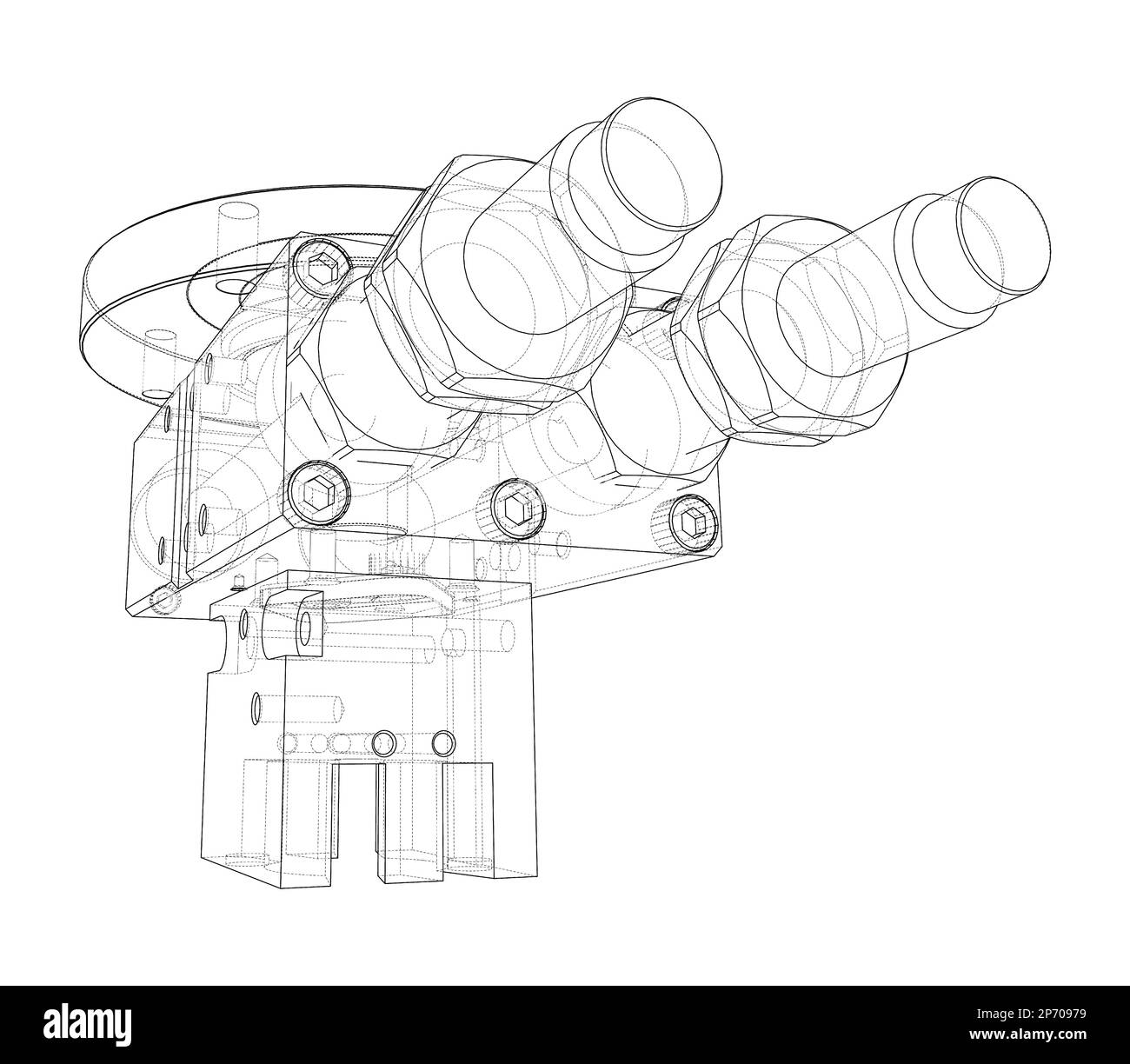 Abstract industry object concept Stock Photo - Alamy