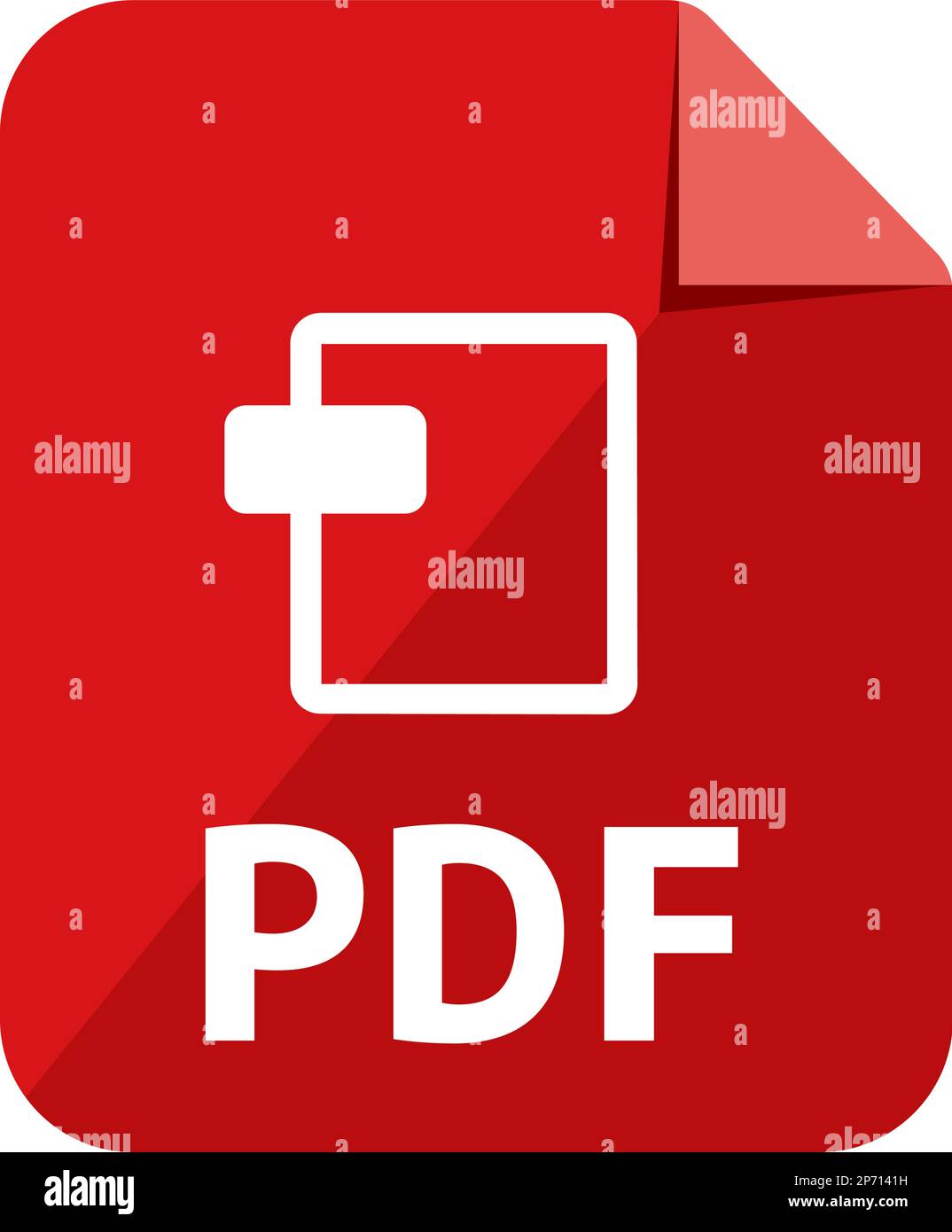 File formats vector icon illustration | pdf Stock Vector