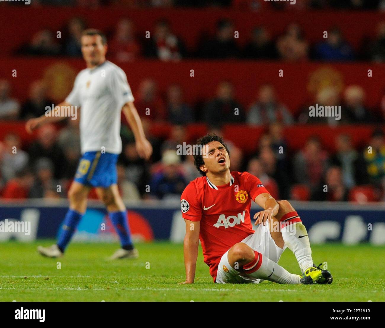 Fabio Da Silva - UEFA Champions League 2010/11 - Manchester United FC