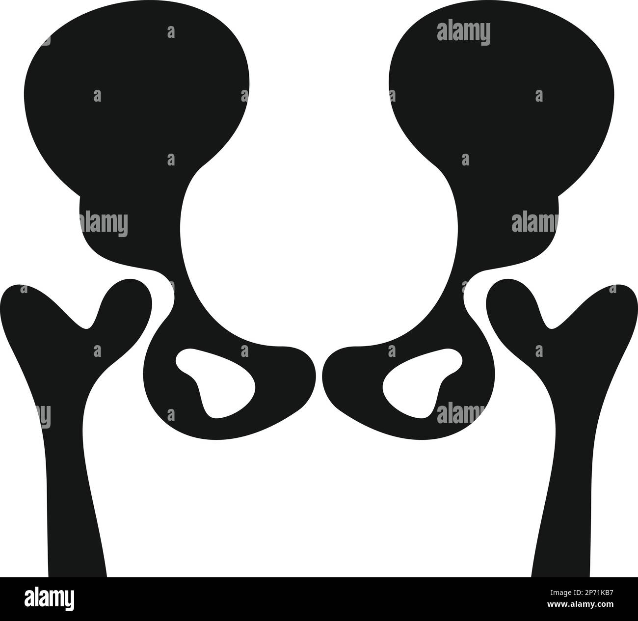 Arthritis icon simple vector. Joint disease. Medical body Stock Vector ...