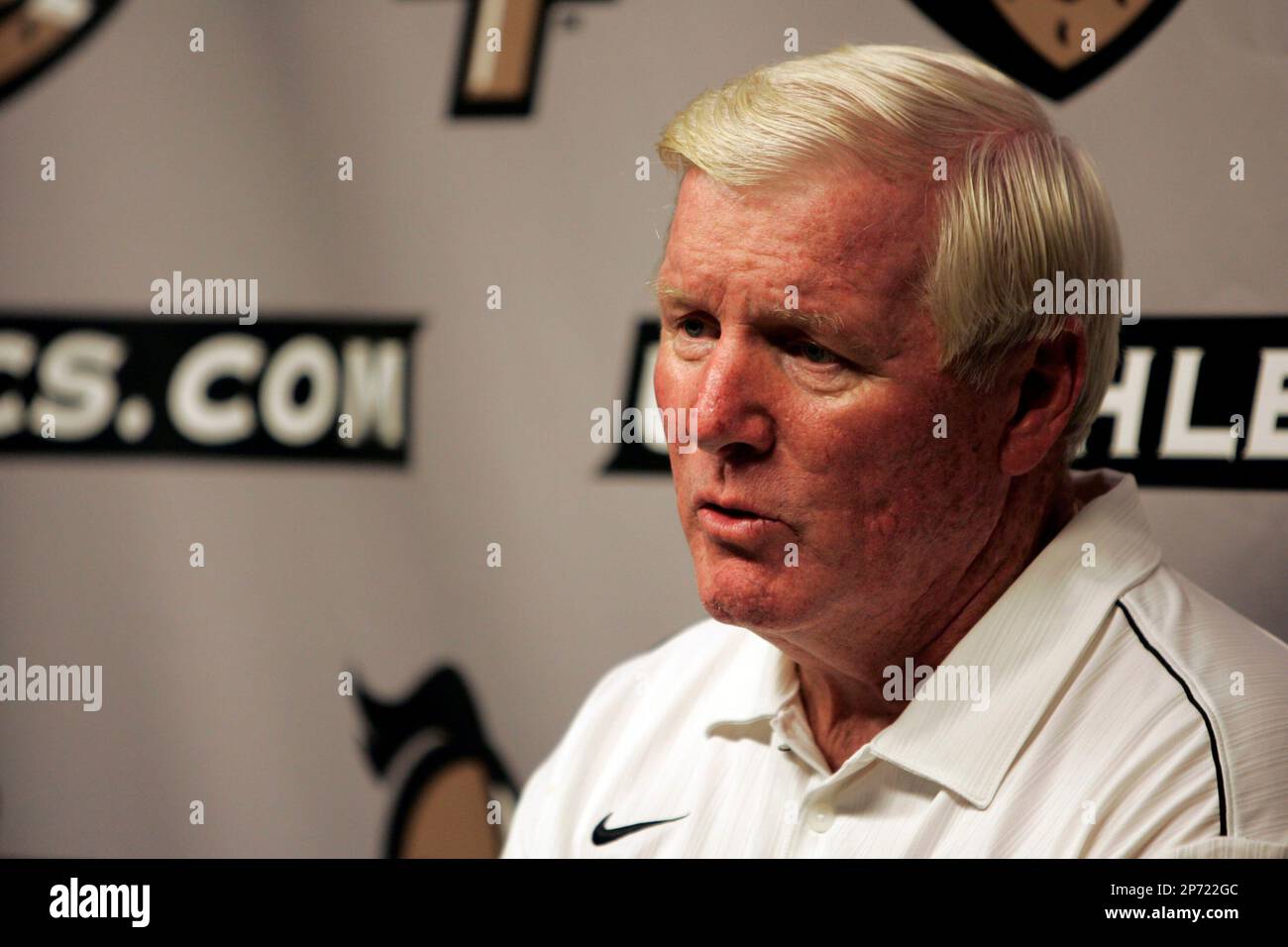 University of Central Florida's head coach O'Leary speaks during