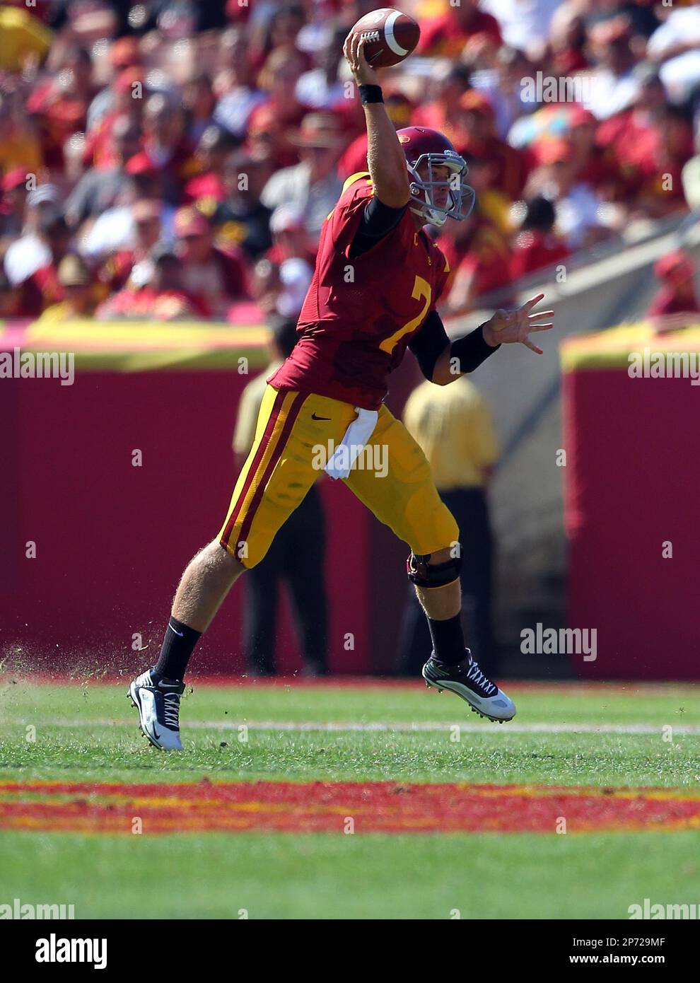 Southern California quarterback Matt Barkley during the NCAA college