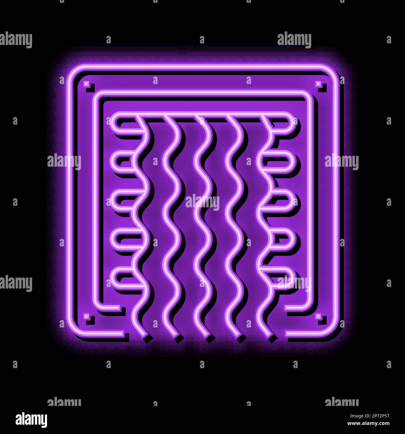 purification air neon glow icon illustration Stock Vector Image & Art ...