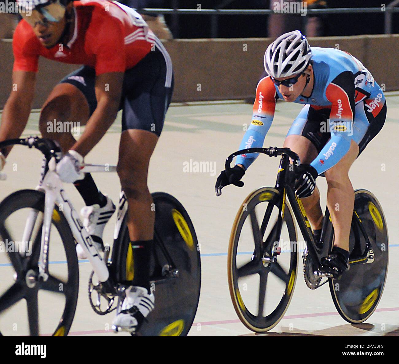 August 21, 2011: Men's Keirin action during the Winslow BMW U.S. Grand ...