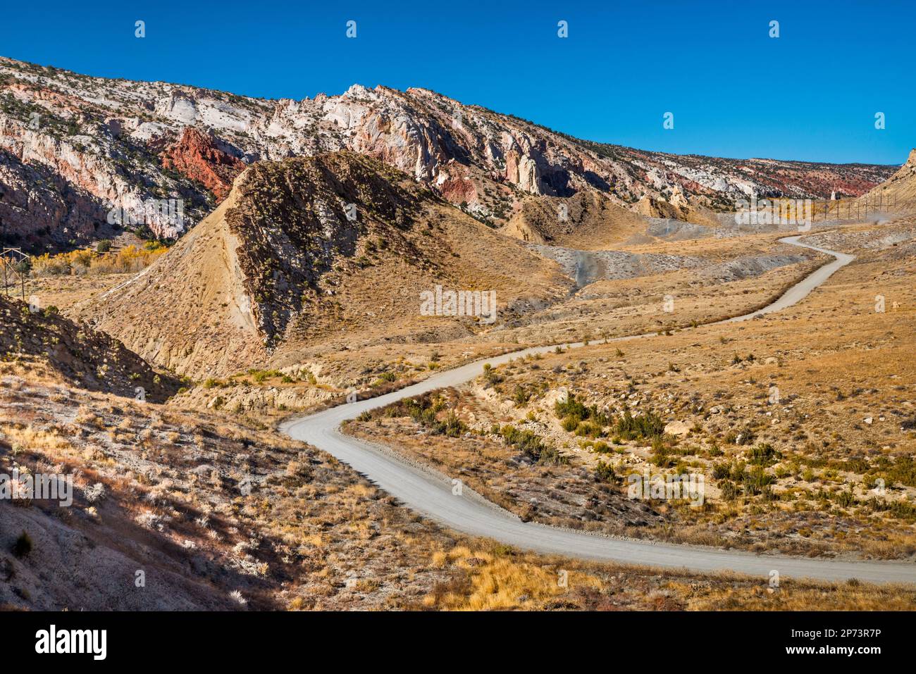 The Cockscomb monocline, Cottonwood Road in Cottonwood Canyon, Grand Staircase Escalante National Monument, Utah, USA Stock Photo