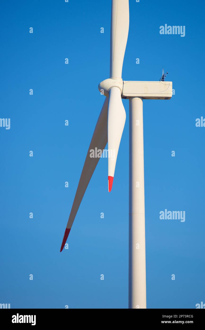 Wind turbine generator for sustainable electrical energy production Spain Photo - Alamy