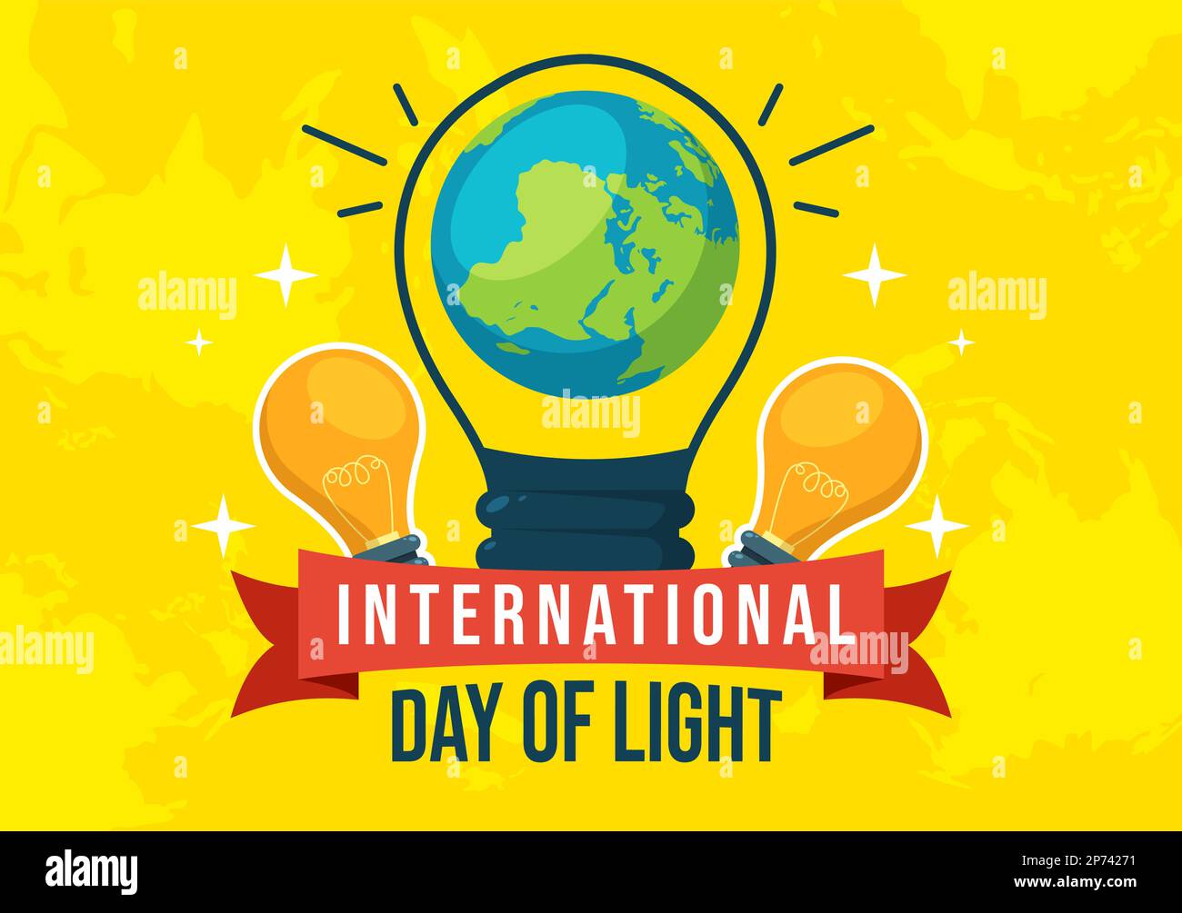 International Day of Light on May 16 Illustration to the Importance Use