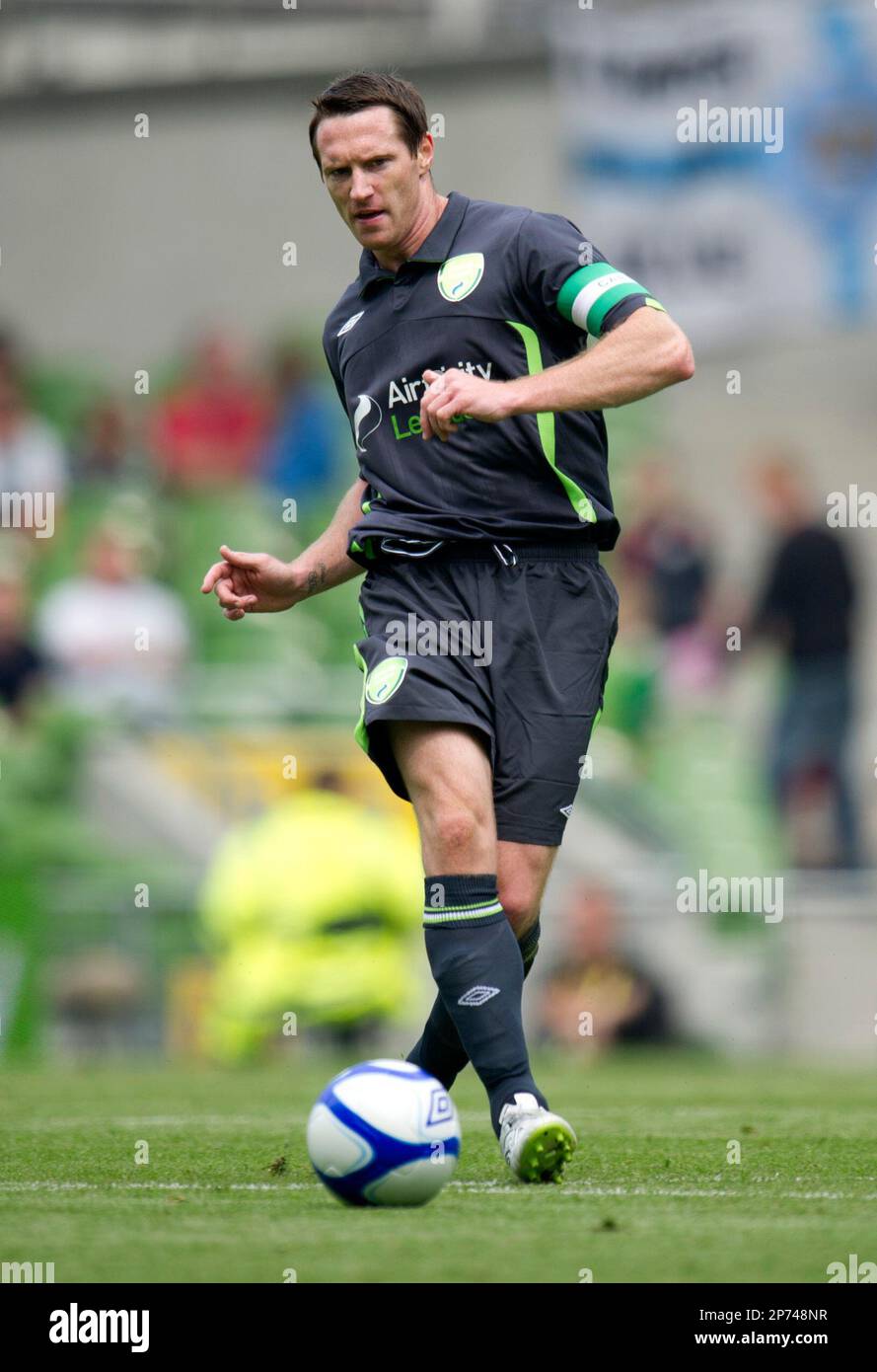 Brian Molloy of Airtricity Xl..Dublin Super Cup..League of Ireland select XI v Manchester City..30th July, 2011.(Credit Image: (Cal Sports Media via AP Images) Stock Photo