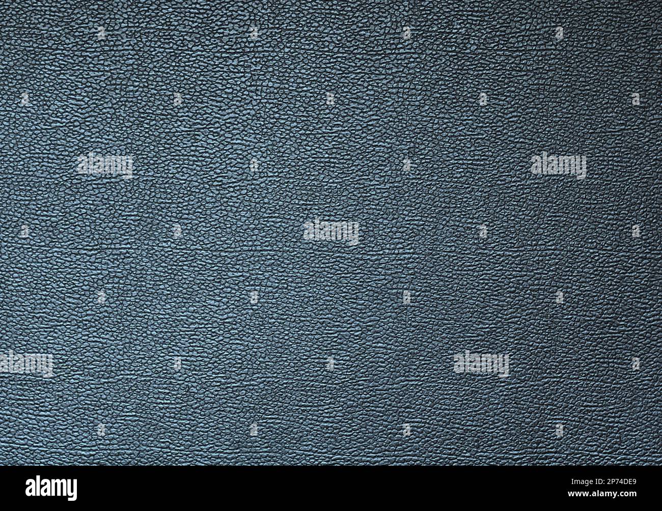Closeup black leather texture background surface Stock Photo