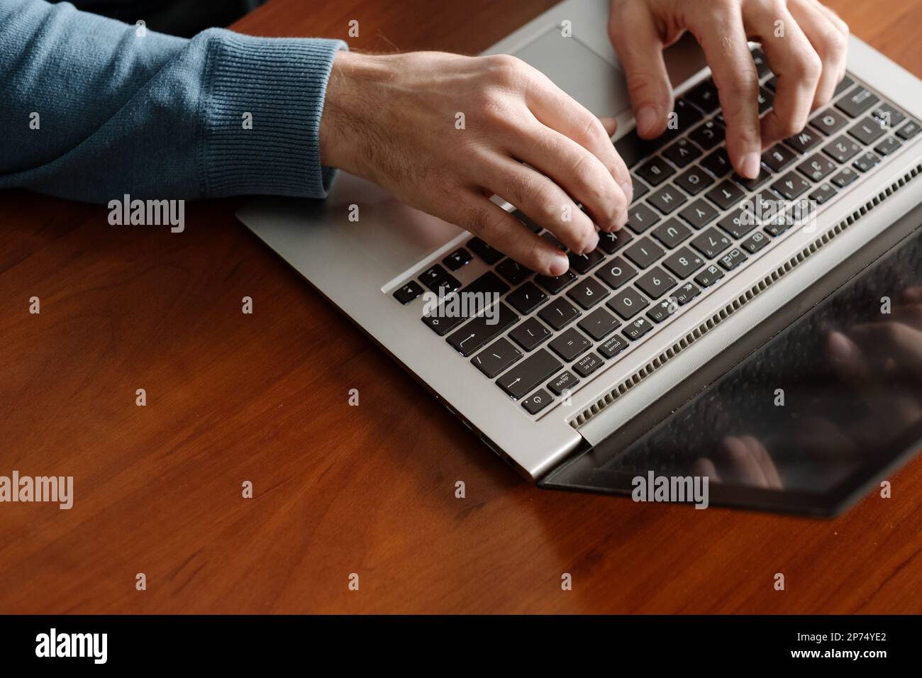 programmer create app coding software developer it Stock Photo