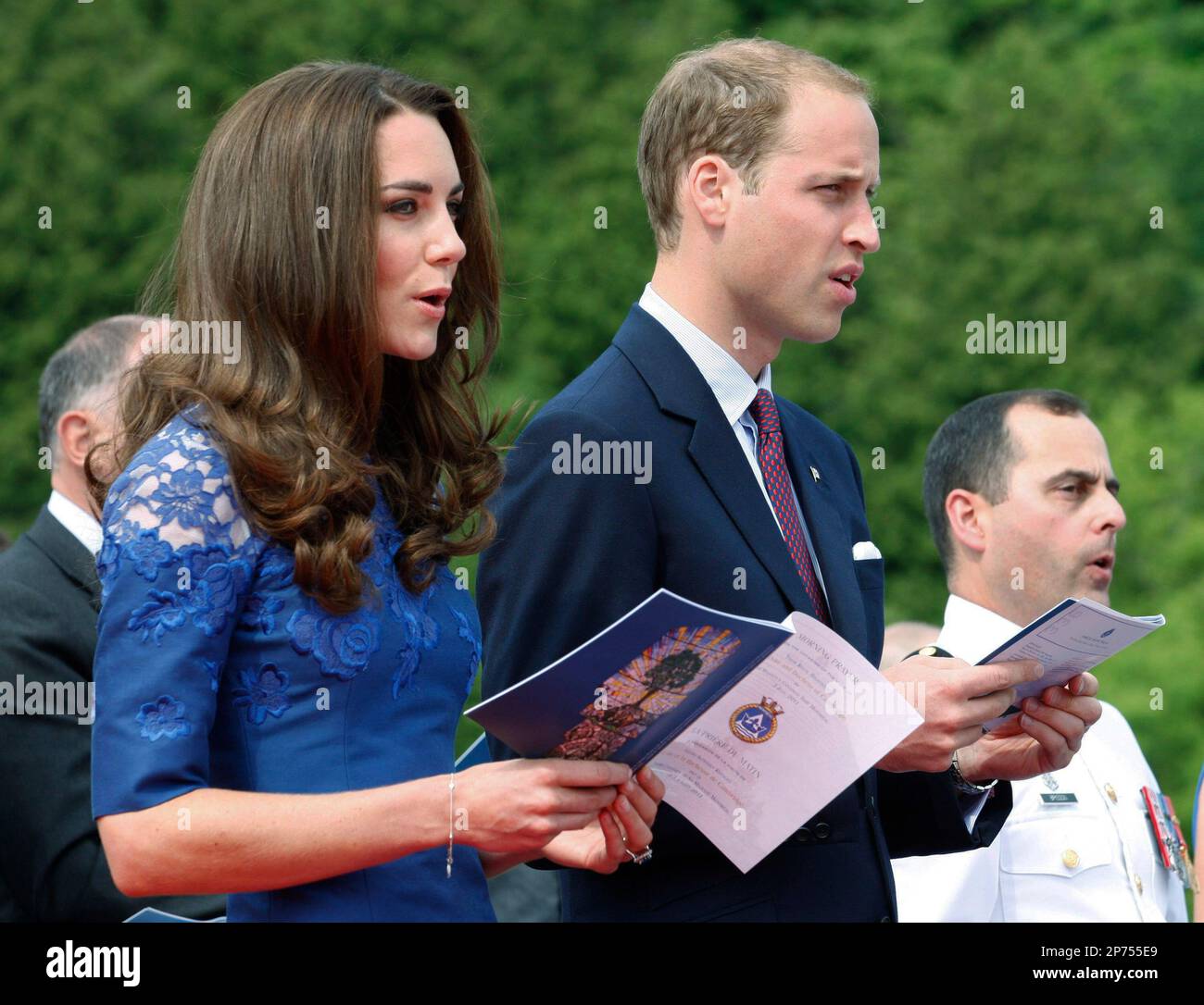 Prince William and Kate, the Duke and Duchess of Cambridge, take part