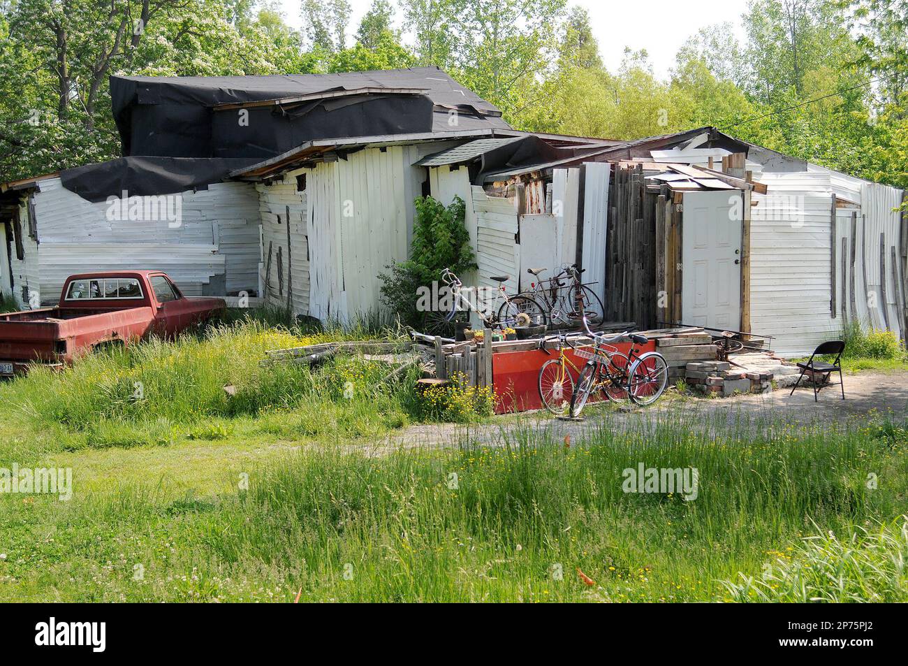 In this May 11, 2011 photo, the home of Teresa Bolden is seen in West