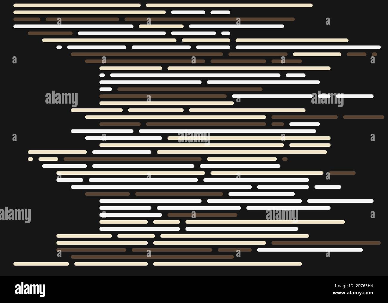Cartoon coding simulated lines vector illustration Stock Vector Image ...
