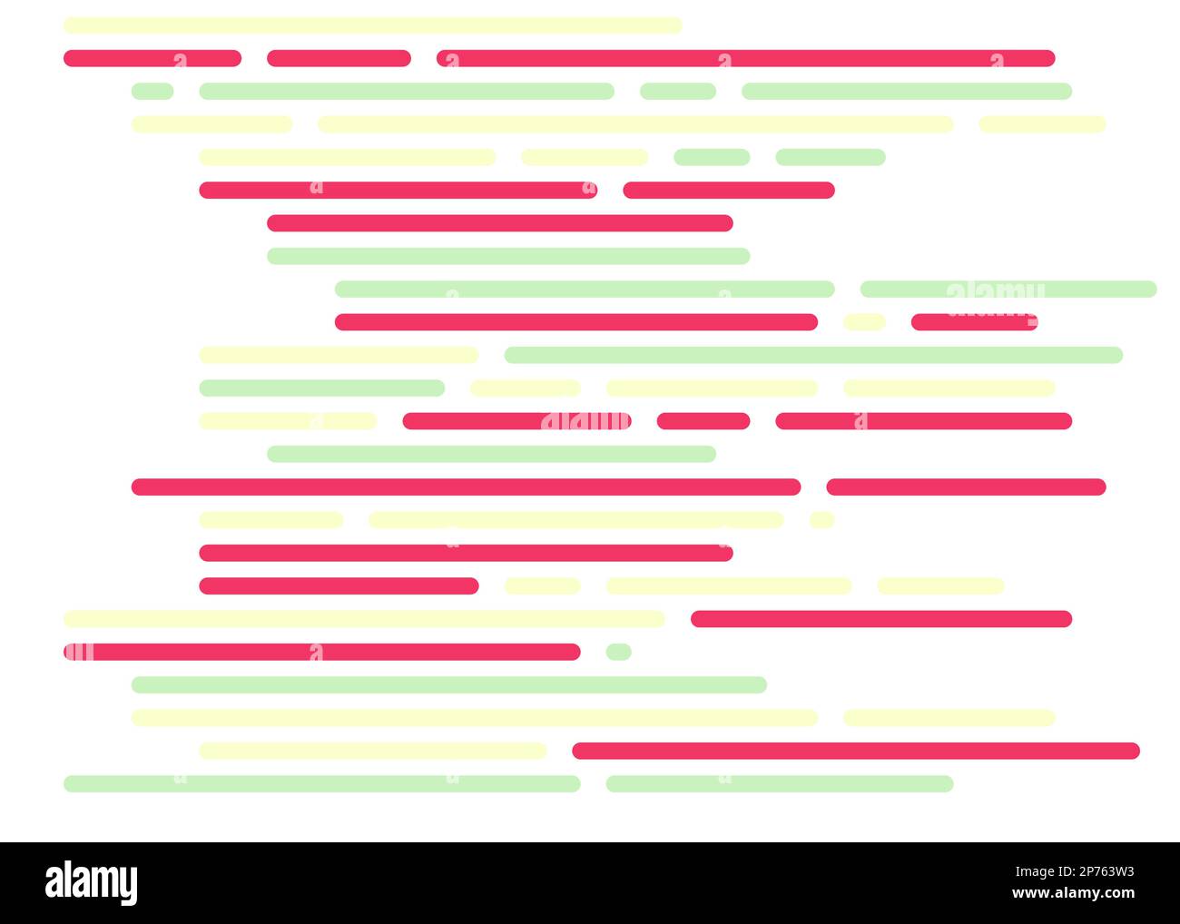 Cartoon coding simulated lines vector illustration Stock Vector Image ...