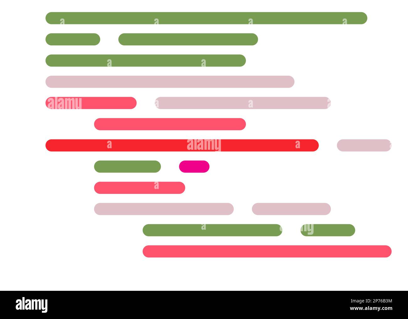Cartoon coding simulated lines vector illustration Stock Vector Image ...