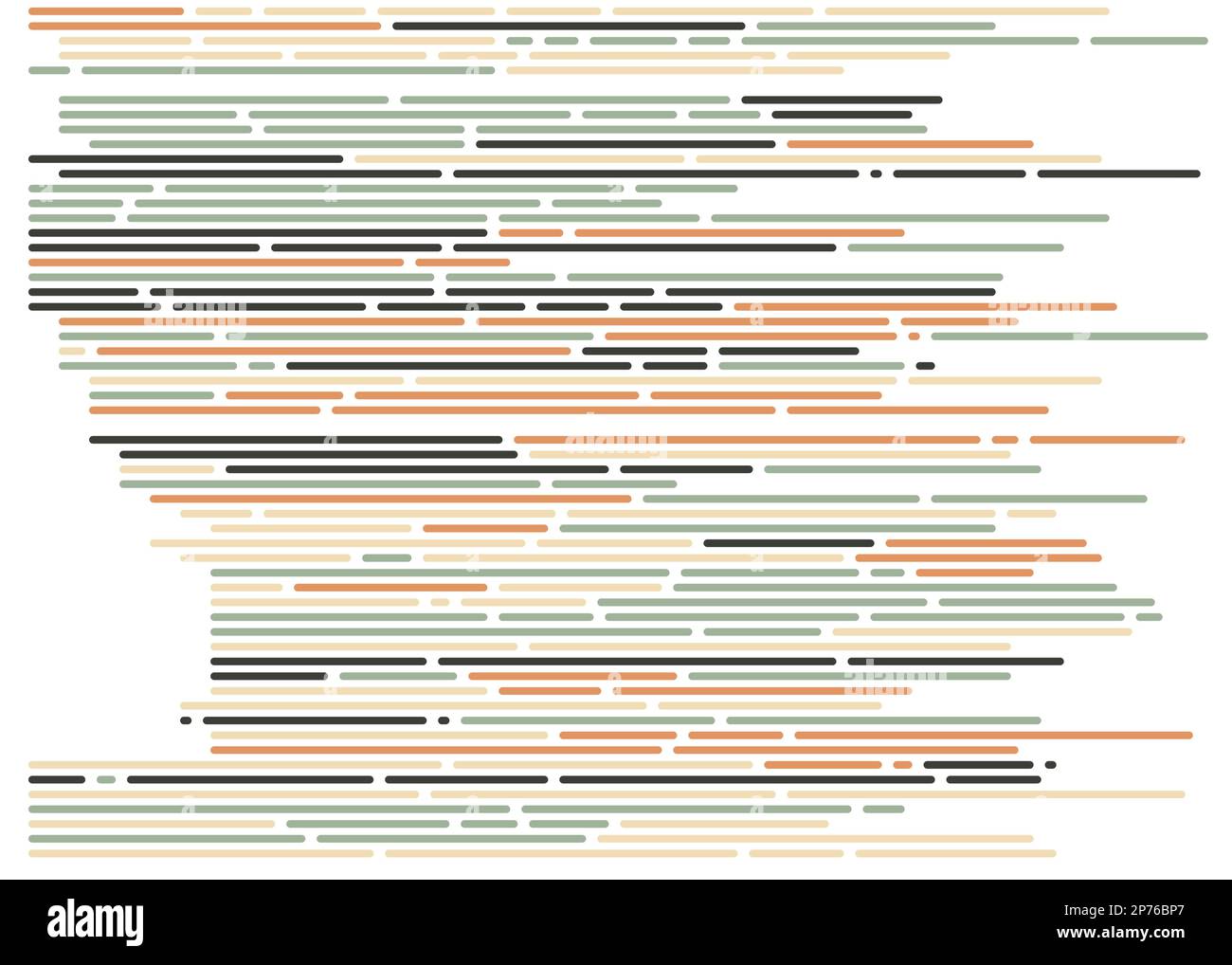 Cartoon coding simulated lines vector illustration Stock Vector Image ...
