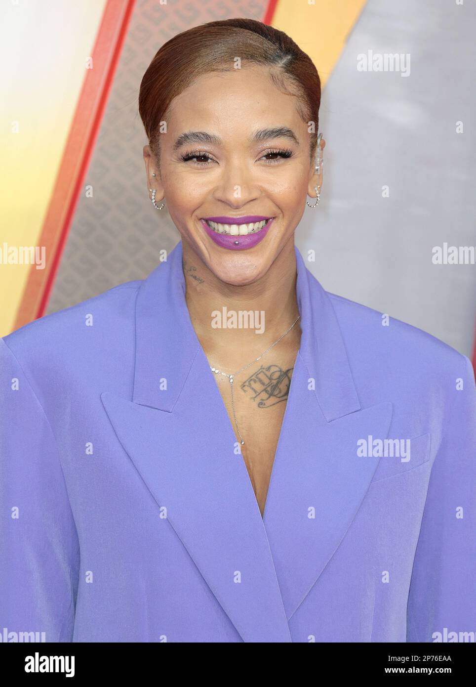 Mar 07, 2023 - London, England, UK - Yinka Bokinni attending Shazam