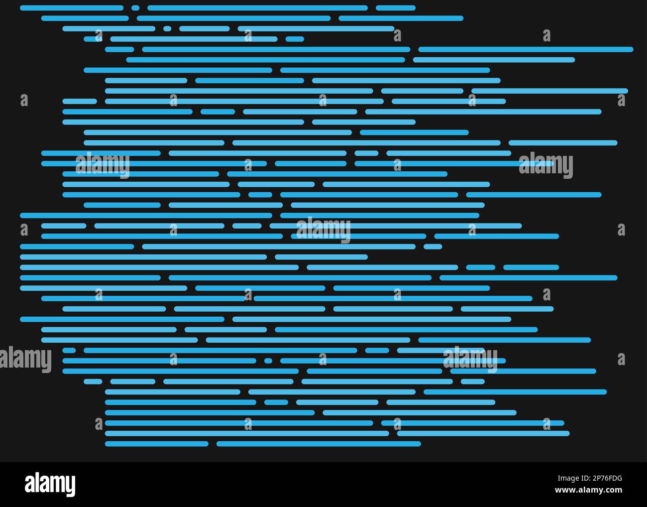 Cartoon coding simulated lines vector illustration Stock Vector Image ...