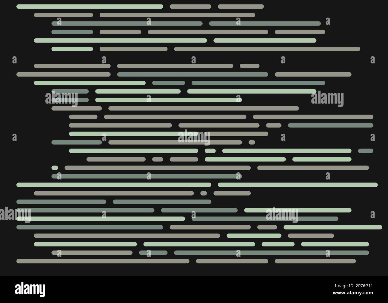 Cartoon coding simulated lines vector illustration Stock Vector Image ...