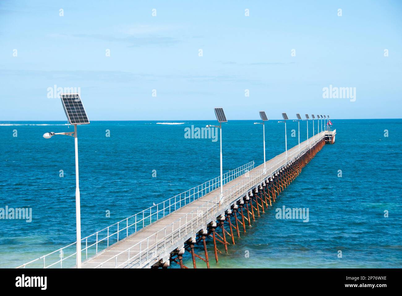 Streaky Bay Jetty South Australia Stock Photo Alamy