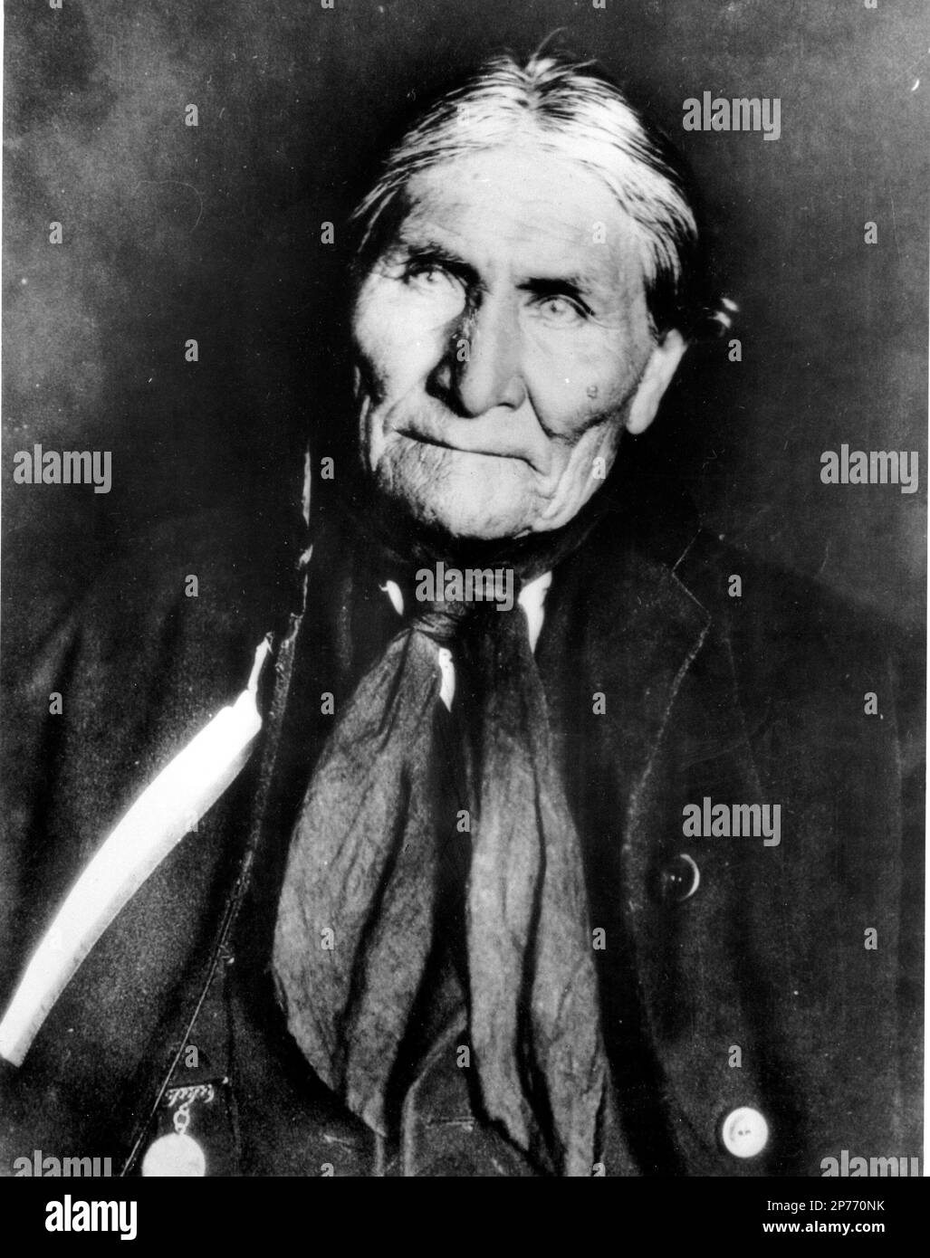 FILE - This undated file photo shows the Chiricahua Apache Geronimo ...