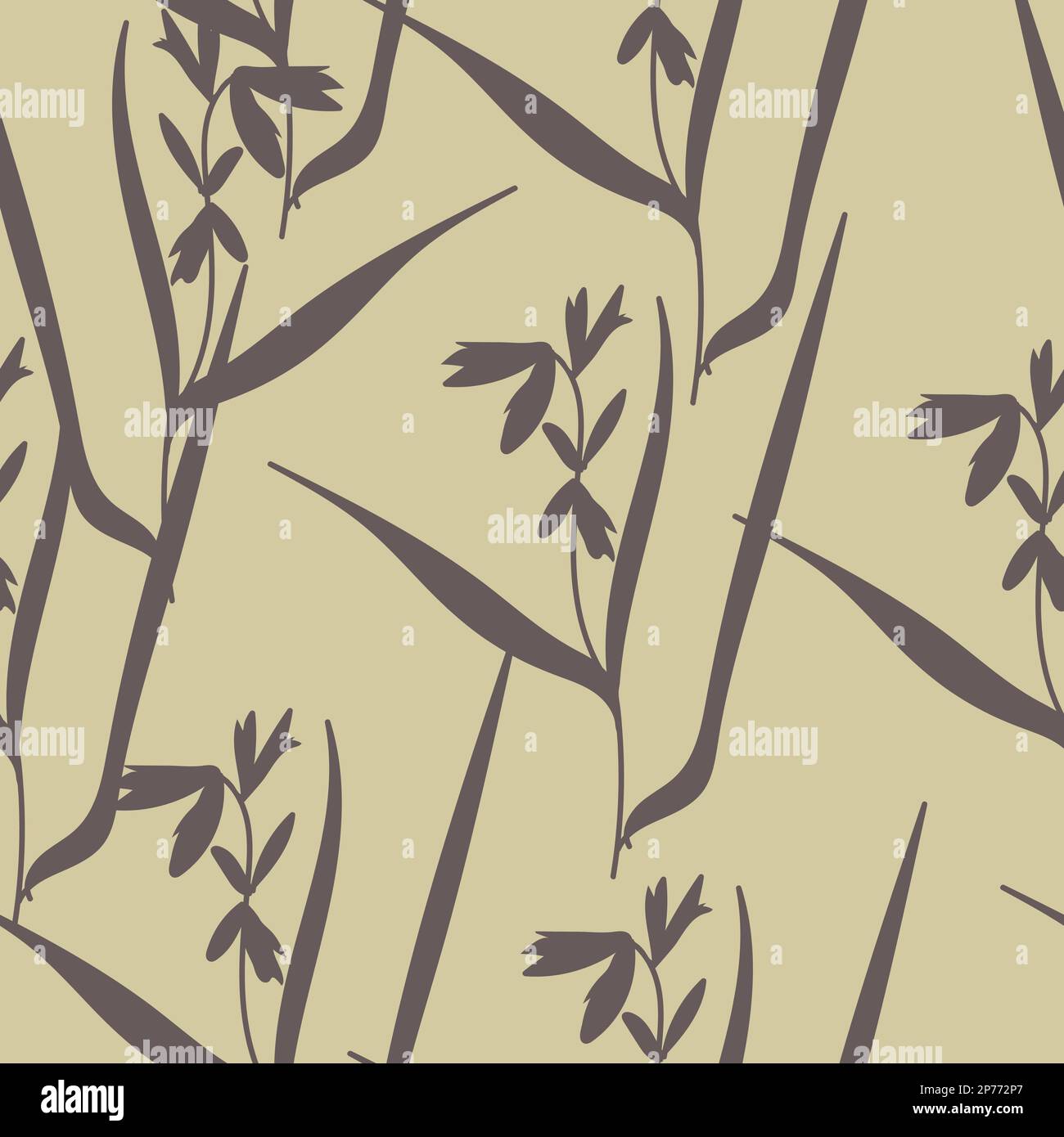 Seamless cornflakes pattern. Vector seamless pattern, hand drawn illustration. Oat flakes seamless background. Stock Vector