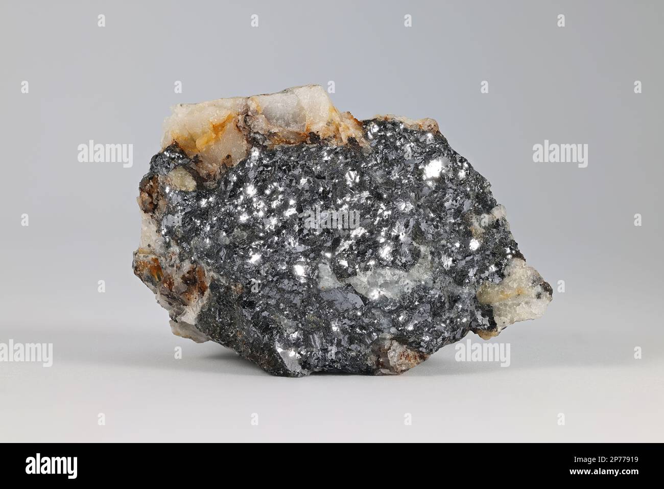 Galena, also called lead glance, is the natural mineral form of lead