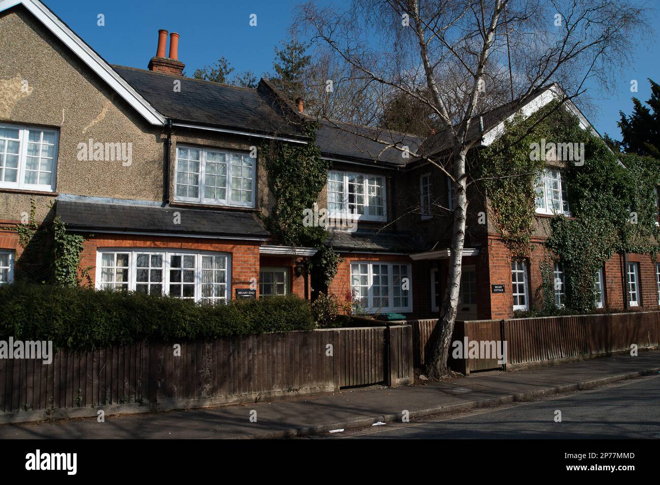 Eton, Windsor, Berkshire, UK. 2nd March, 2023. Briary Cottage and