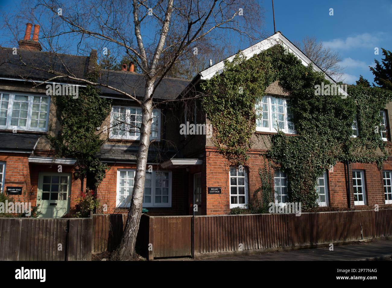 Eton, Windsor, Berkshire, UK. 2nd March, 2023. Briary Cottage and