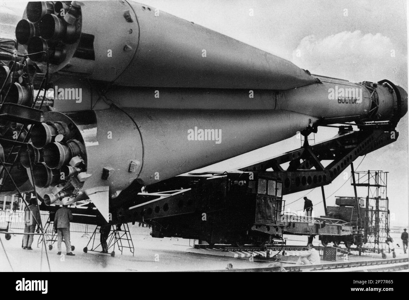 Early Russian Rockets ** ADVANCE FOR USE SUNDAY, APRIL 10, 2011 AND THEREAFTER ** FILE - This ...