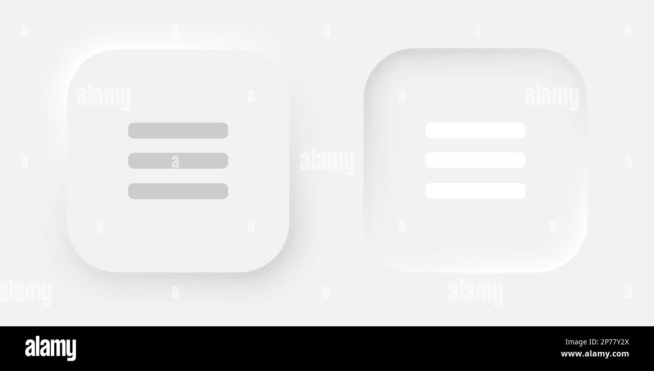 A set of square menu buttons on a white background. User interface